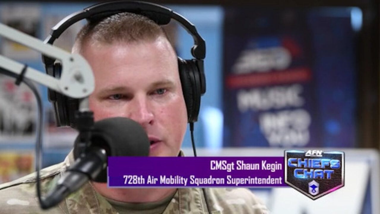 Chief's Chat - CMSgt Shaun Kegin