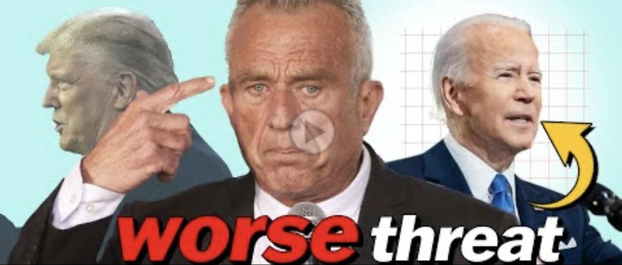 RFK Jr. slams Biden as a BIGGER threat to democracy than Trump