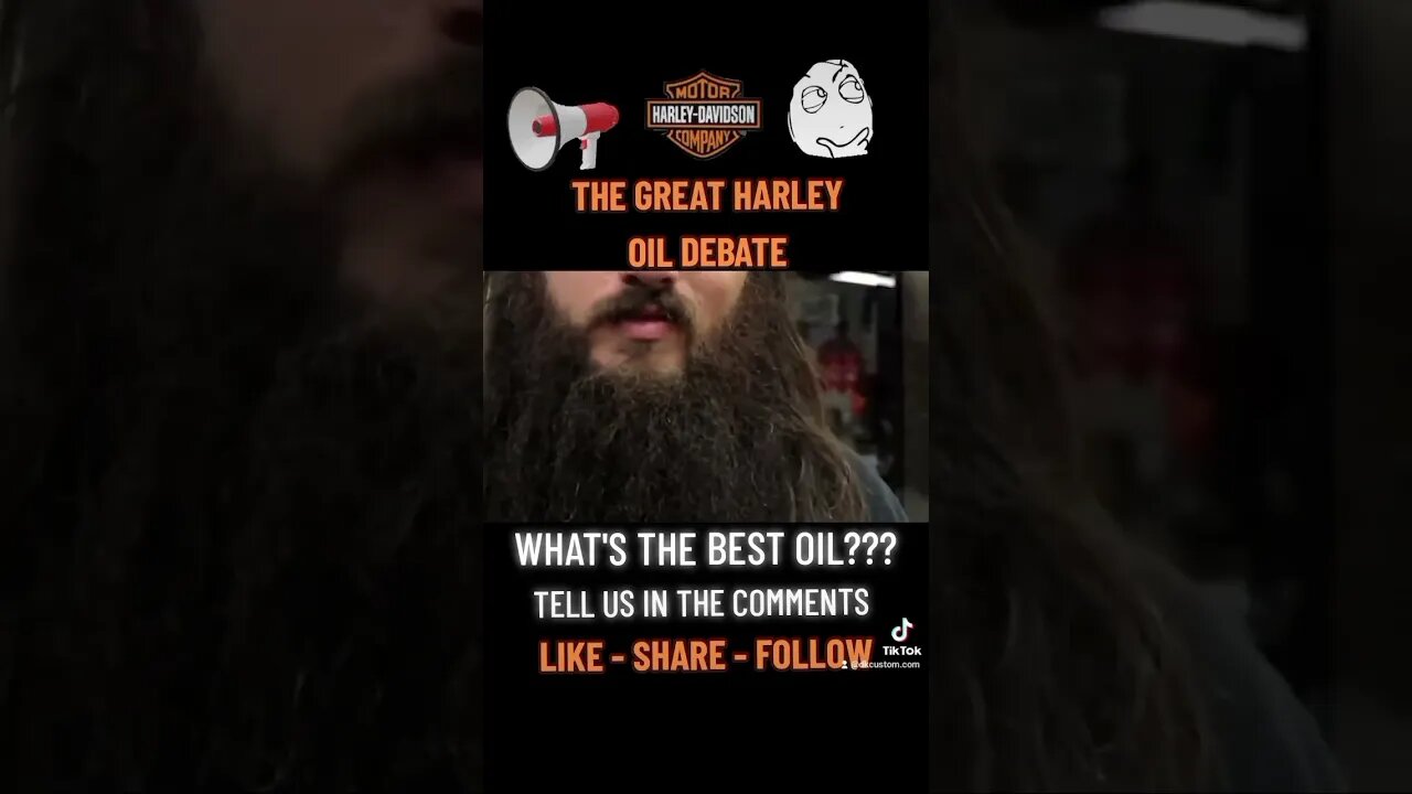 🤔The Great Harley Oil Debate! #shorts