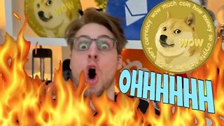 DOGECOIN JUST CAUGHT FIRE!!!!!!