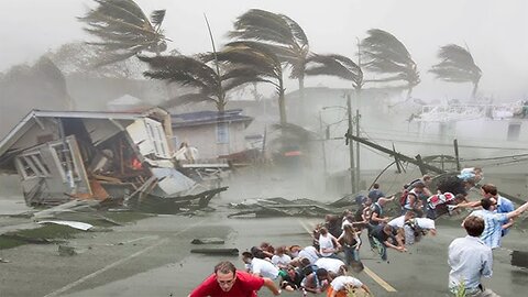 All of Florida is destroyed! Tragedy of Hurricane Milton, stadiums and houses collapsed