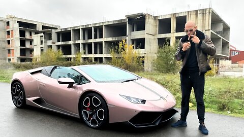 Day in the life of Andrew Tate - Collecting A $468K Lamborghini EVO