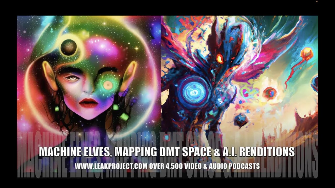 Machine Elves, Mapping DMT Space & A.I. Renditions