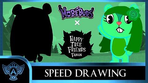 Speed Drawing: Happy Tree Friends Fanon - Meadow | Mobebuds Style