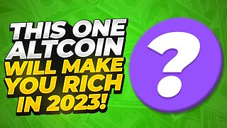 THIS ONE ALTCOIN WILL MAKE YOU RICH!!!