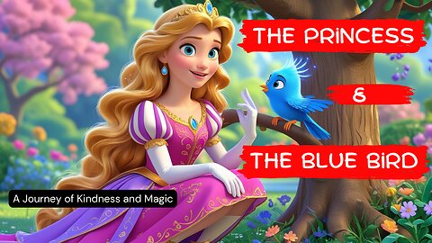 "The Princess and the Blue Bird: A Journey of Kindness and Magic