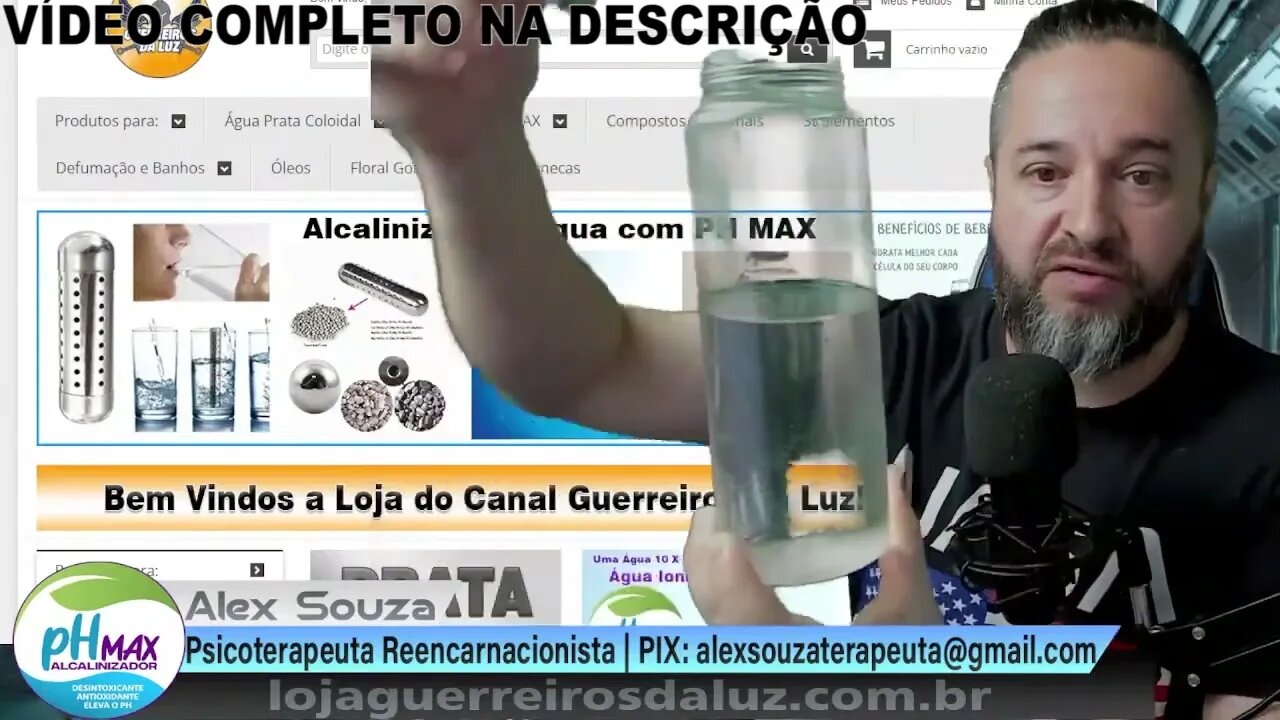 PH MAX, pq tomar água ALCALINIZADA?