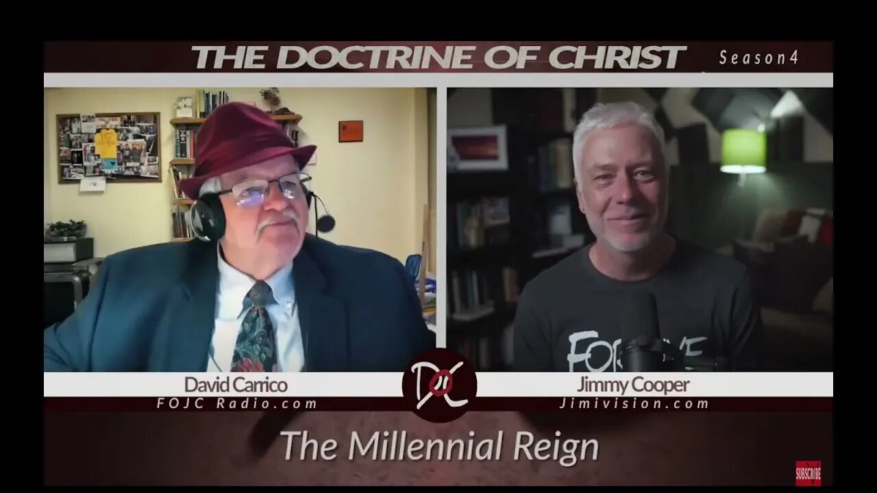 The Millennial Reign Pt. 1 w/David Carrico S4:EP4: Diabolical Dispensationalism; Jewish Supremacy?