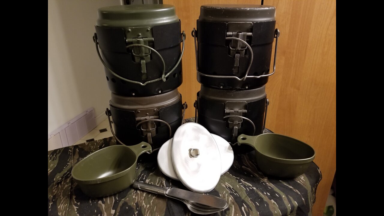 Swedish Military Mess Kits, M40 Stainless & M44 Aluminium. Lets take a closer look at then Part 2