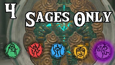 Trying To Only Use Sages In Zelda TOTK- L4