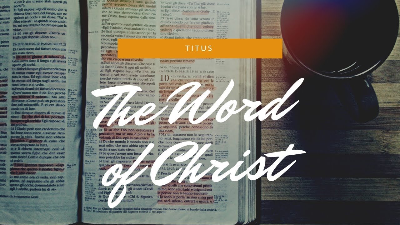 "Paul's Opening Salutation Part IV: The Word of Christ" - September 20, 2020