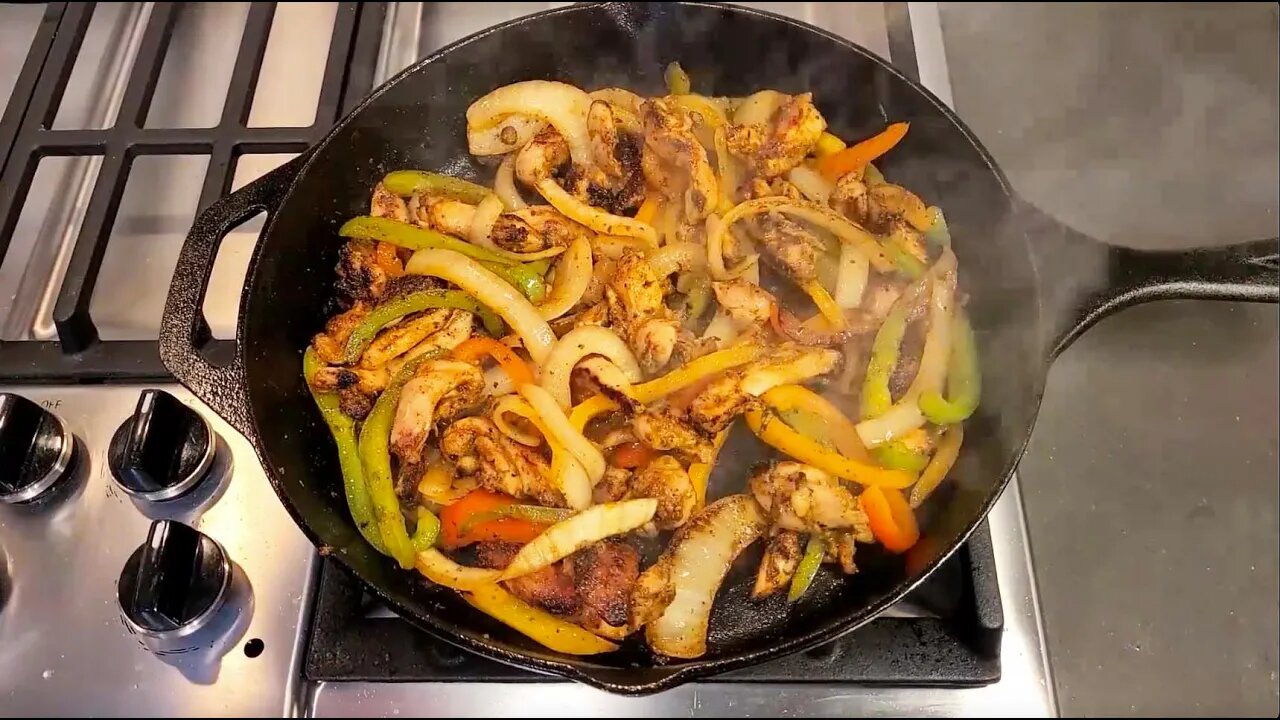 Chicken Fajitas | PAPA ZA'S KITCHEN QUICKIES