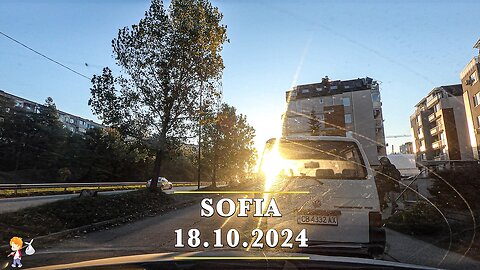 Morning Drive Through the Heart of Sofia | City Life in Bulgaria’s Capital