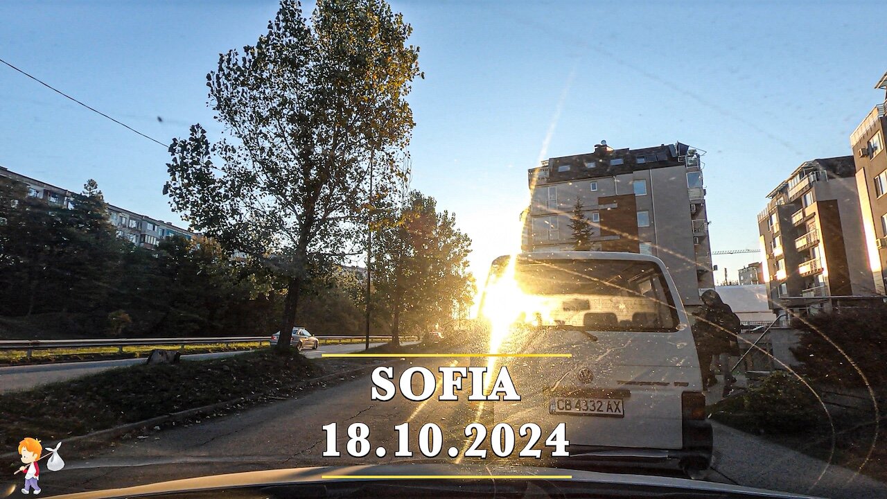 Morning Drive Through the Heart of Sofia | City Life in Bulgaria’s Capital