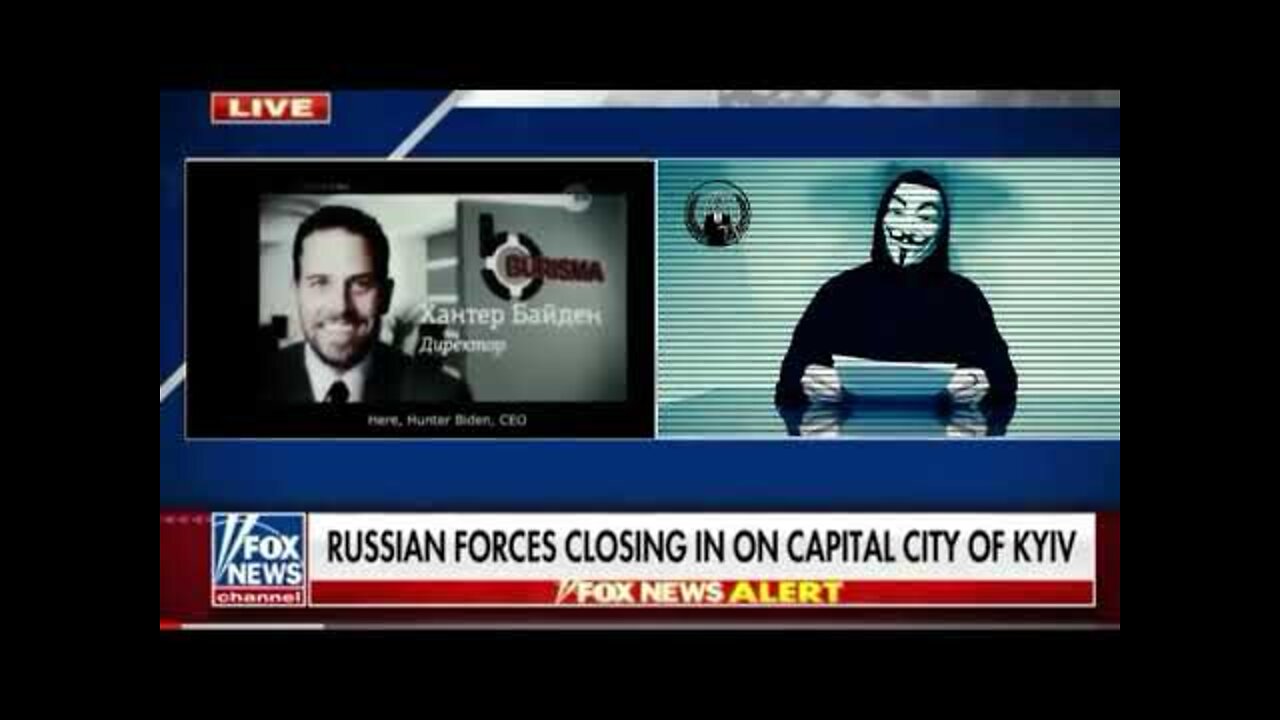 Anonymous Warns @Fox News #FakeOpRussia #ukraine 🇺🇦 #Anonixghost #ghostsec