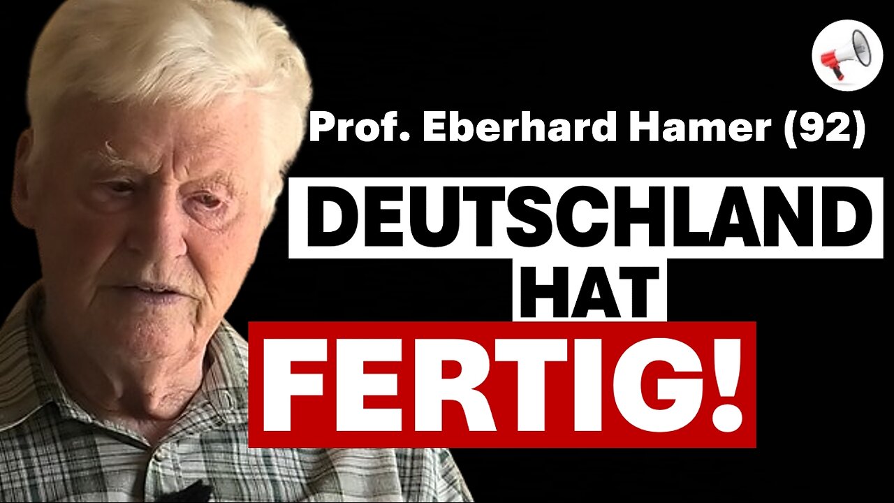 Deutschland ist nicht mehr zu retten | Prof. Dr. Eberhard Hamer im Interview