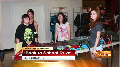 Salvation Army Back to School Drive