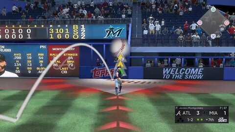 MLB The Show 21 1st catch by the wall