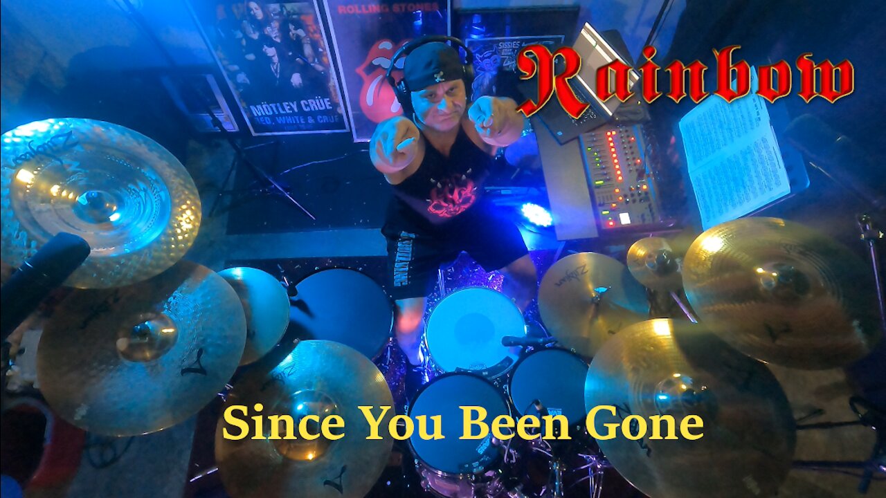 Rainbow // Since You Been Gone // Drum Cover // Joey Clark