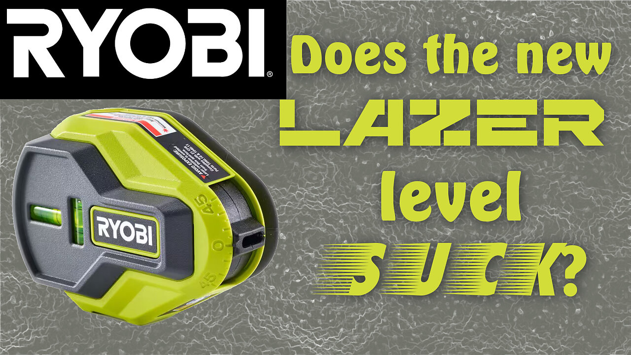 Ryobi Airgrip Laser Level; Is It Worth Your Money? Model ELL1004