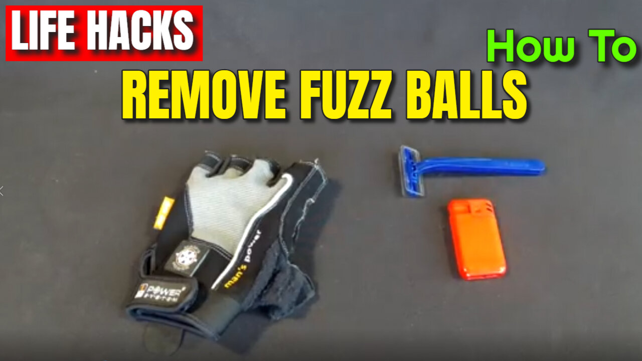 How To Remove Fuzz Balls