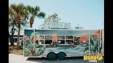 2021 - 8.5' x 24' Freedom Coffee Concession Trailer | Mobile Cafe for Sale in Florida