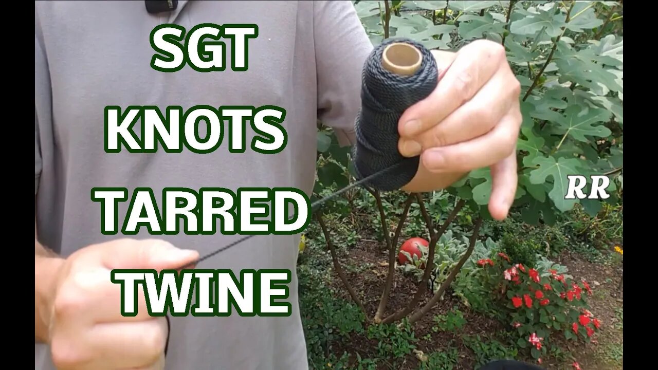 SGT KNOTS Tarred Twine, perfect for garden and home use