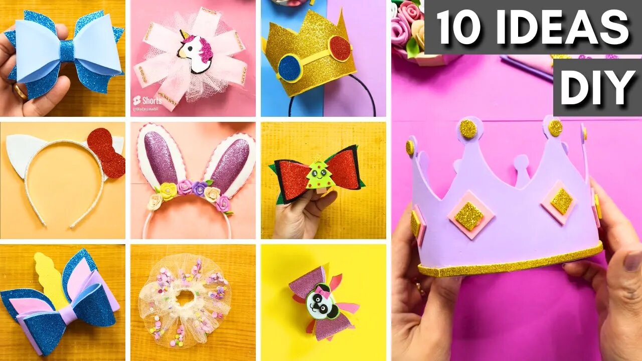 Transform Your Look: 10 Incredible DIY Hair Accessories You Can Make Today!