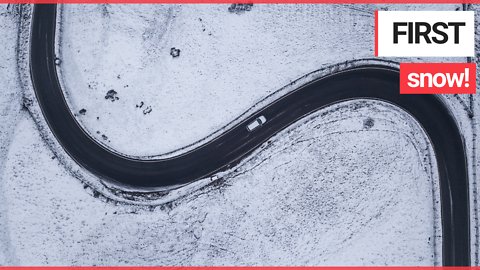 UK woke up to snowfall today after temperatures plummeted overnight in a bitter cold snap.