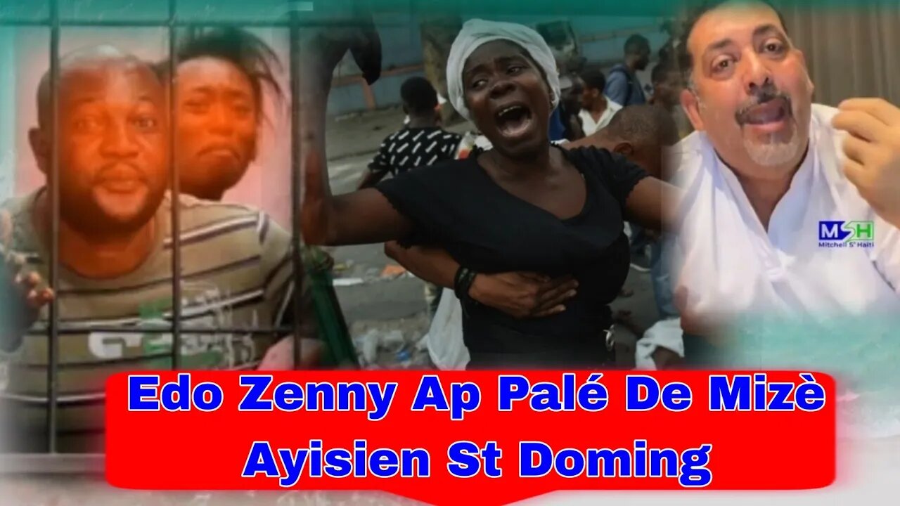 Ansyen Senatè Edo Zenny Ap Palé Kisal Wè Aysyen AP Pasé St Doming Menm Meriken nwa Yo Maltrete