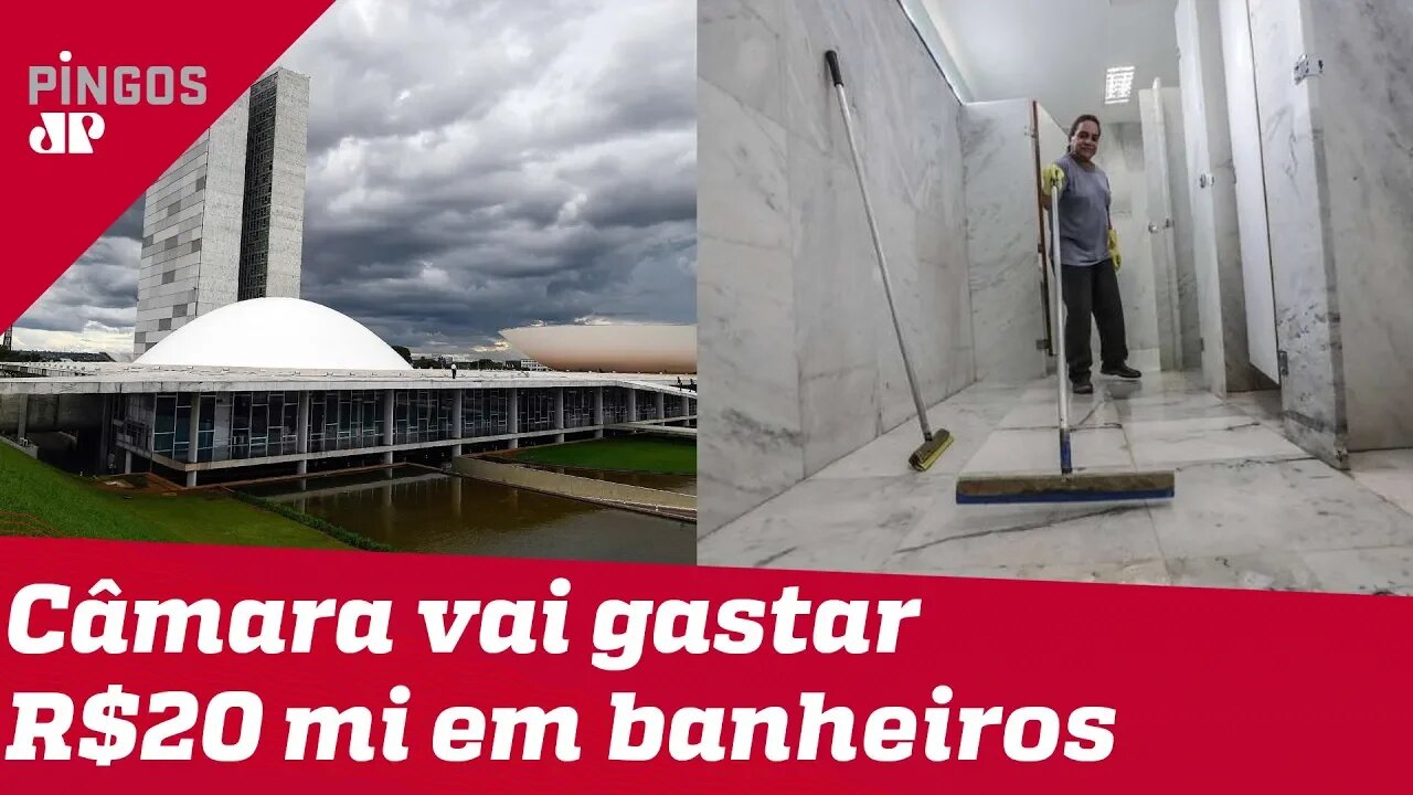 Deputados querem banheiros próprios