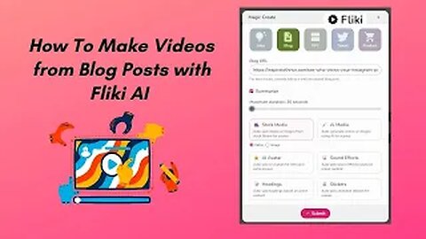 How To Use Fliki AI To Create Videos from Blog Posts