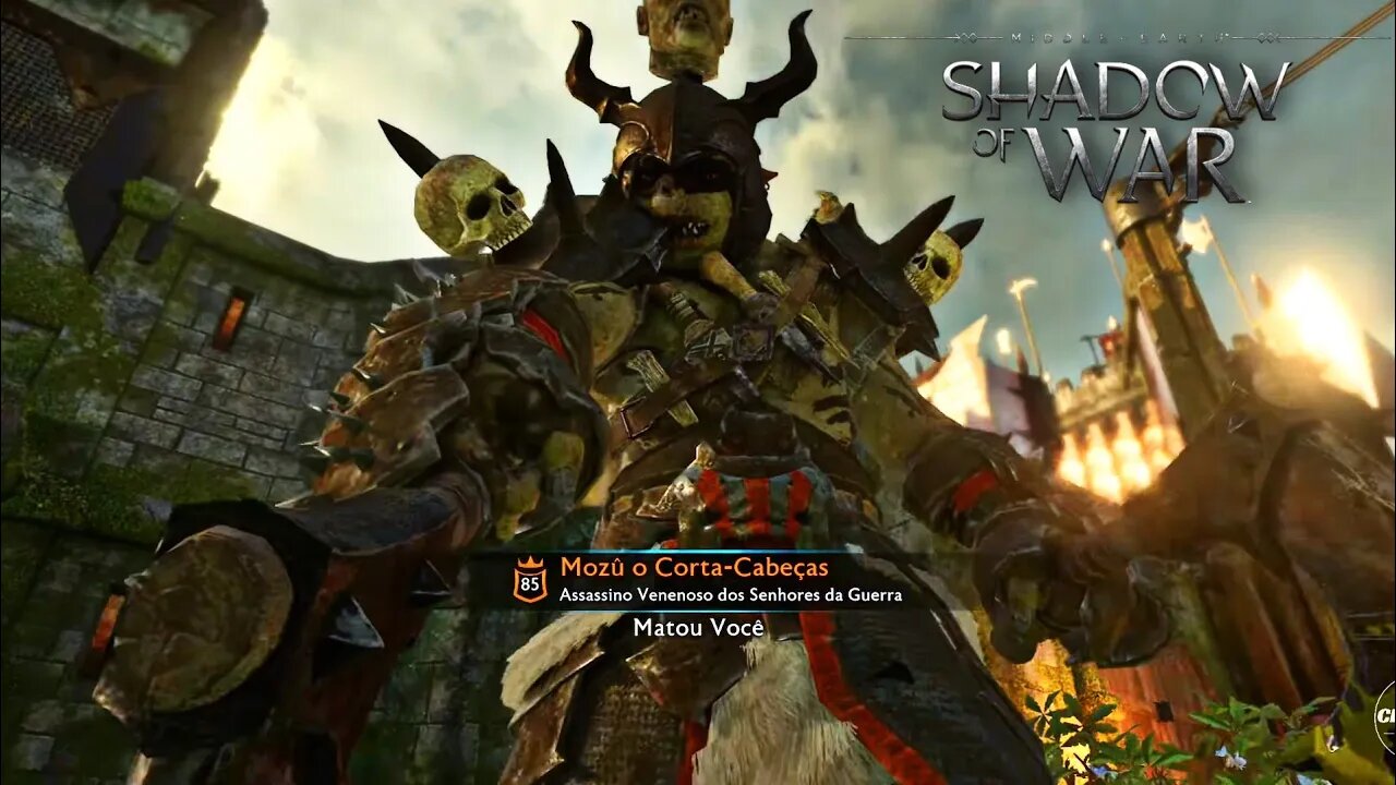 Shadow of War - Vingando Minha Fortaleza Nvl 623 (Lendário)