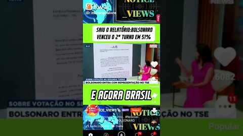 Saiu o Relatório da auditoria das urnas das eleições