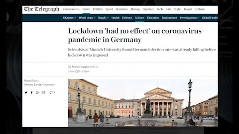 Scientists at Munich University -- Lockdown 'had no effect' on Coronavirus in Germany