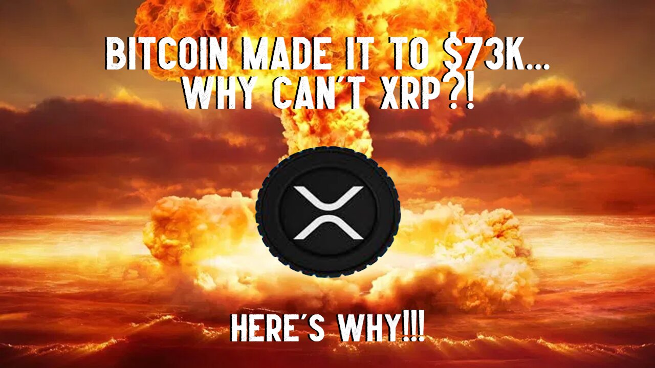 Bitcoin Hit $73K... Why Can't XRP?! HERE'S WHY!!!