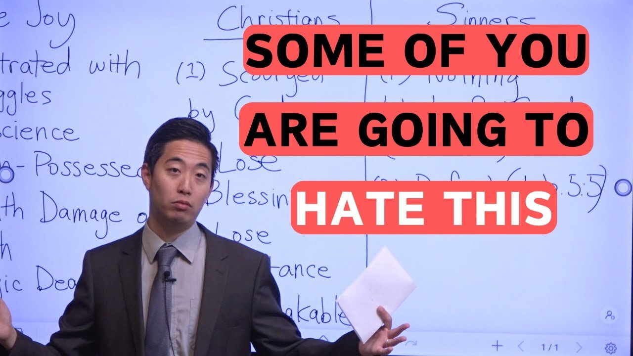 Before You Sin, Watch This Video First Beginner's Discipleship#65 Dr. Gene Kim