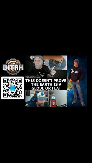 This doesn't prove the earth is a globe or flat - Coffee with the Dog EP217 #shorts [Sep 28, 2022]