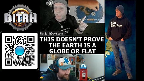 This doesn't prove the earth is a globe or flat - Coffee with the Dog EP217 #shorts [Sep 28, 2022]