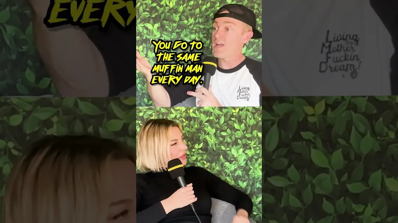 Do you know the muffin man? Fake podcast with @ErinDarlingPage shrek #comedian #theo #dillon #bert