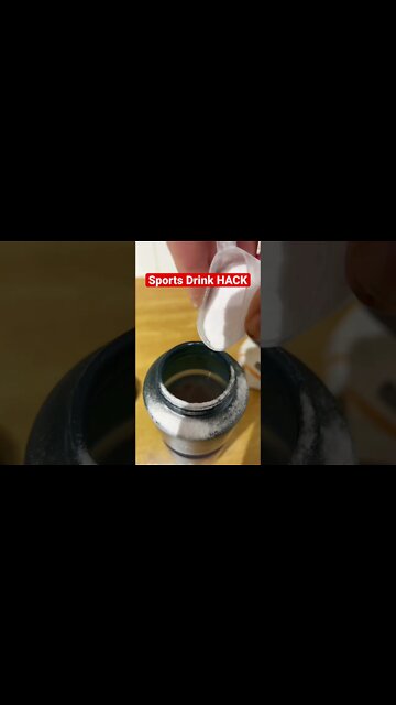 Sports Drink Hack #lifehacks #cyclingtips #shorts
