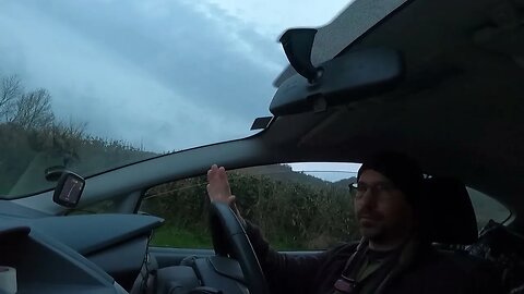 vlogEvening Driving South Devon 25th March 2023