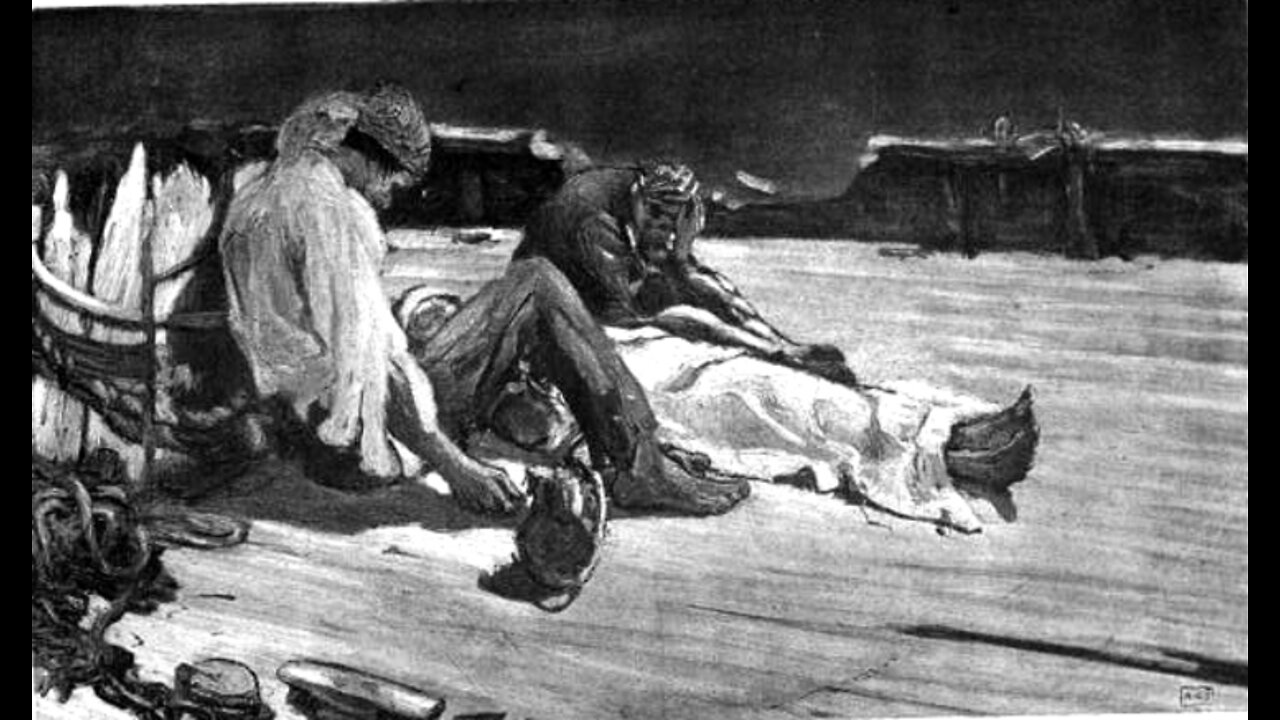 "Narrative of A. Gordon Pym of Nantucket", chapter 13, by Edgar Allan Poe