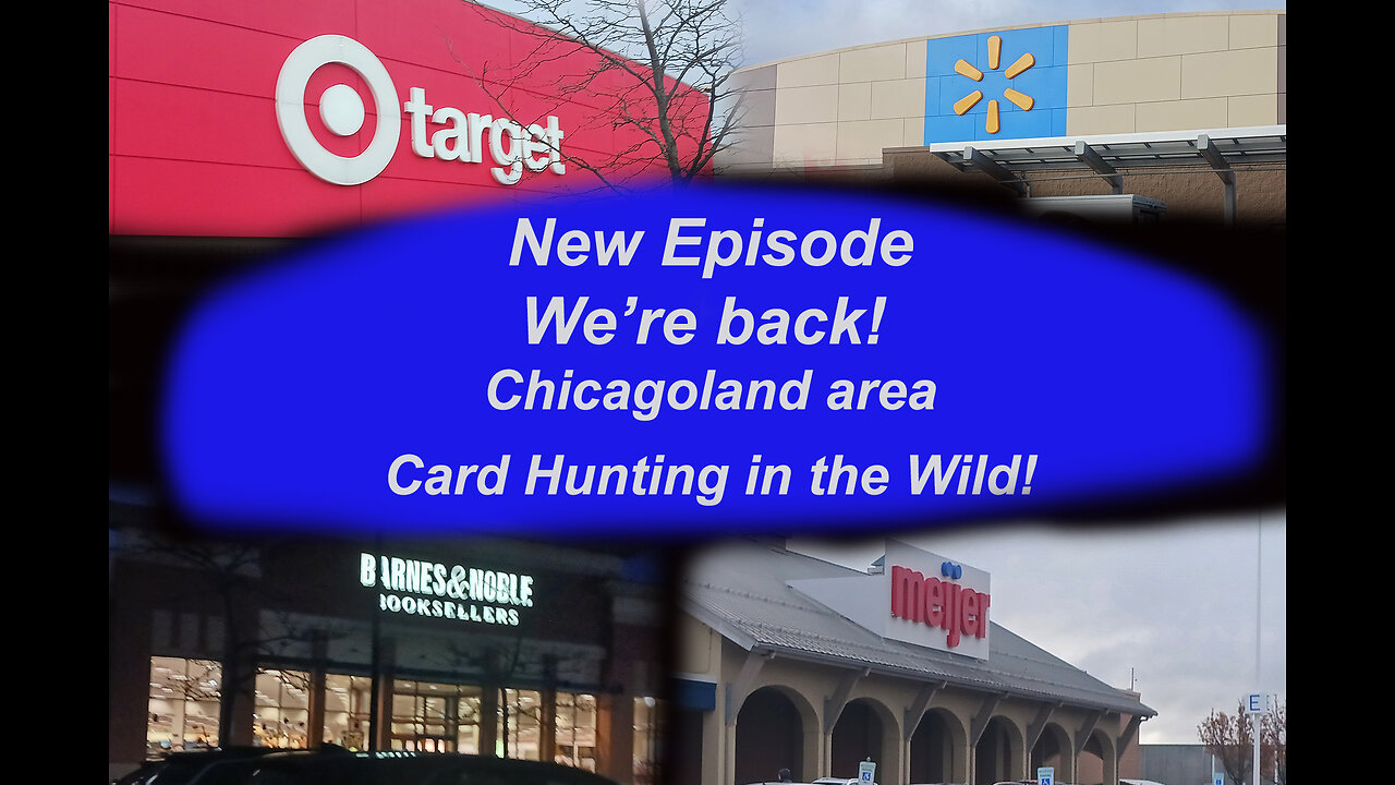 New Episode! Card Hunting in the Wild - Chicagoland Hunting! #sportscards #cardhuntinginthewild