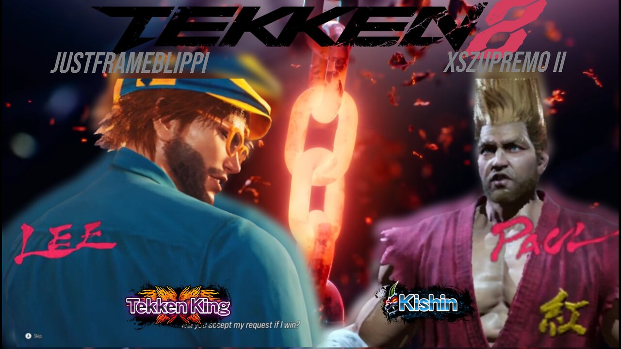 Tekken 8 Ranked - Road to Tekken Emperor - JustFrameBlippi (Tekken King) vs Xszupremo II (Kishin)