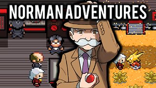 Pokemon Norman Adventures - GBA ROM hack play as Norman Pokemon Champion, and fight crime again