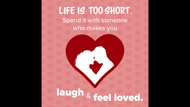 Life is Too Short! Spend it with .... [GMG Originals]