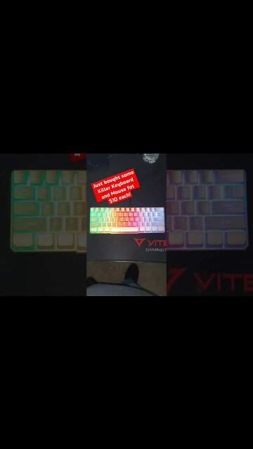 $10 Killer Gaming Keyboard and Mouse!