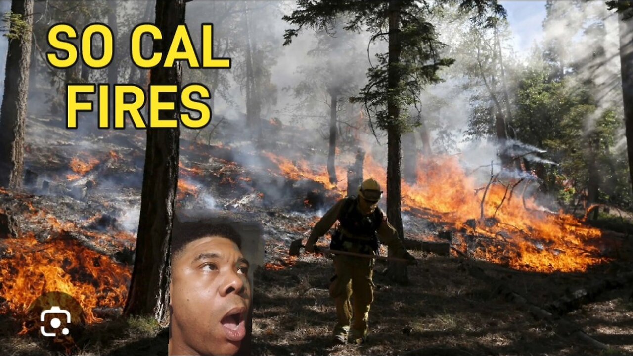 Wild FIRES in CALIFORNIA | SOME MAN-MADE