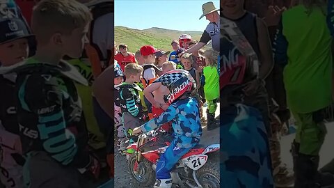 Race Day Reaction #2 | NO LOVE 4 MA! | 🤣🤣🤣🤣 #motocrosskid #motocommunity #lovethissport